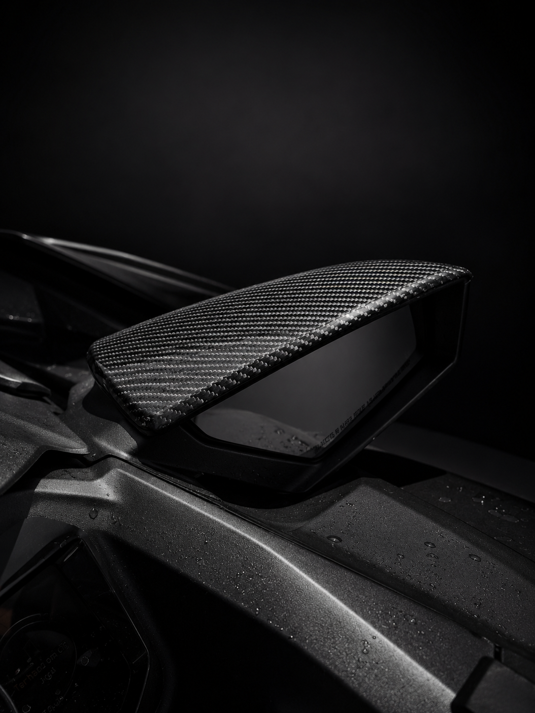 SeaDoo Carbon Mirror Caps Universal (See Fitment Below)